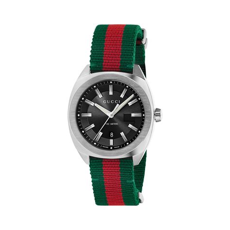 orologio cinturino nato gucci|Orologio Gucci Grip 40mm unisex cinturino web nato.